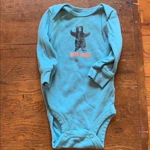 Carter’s bear hugs onesie